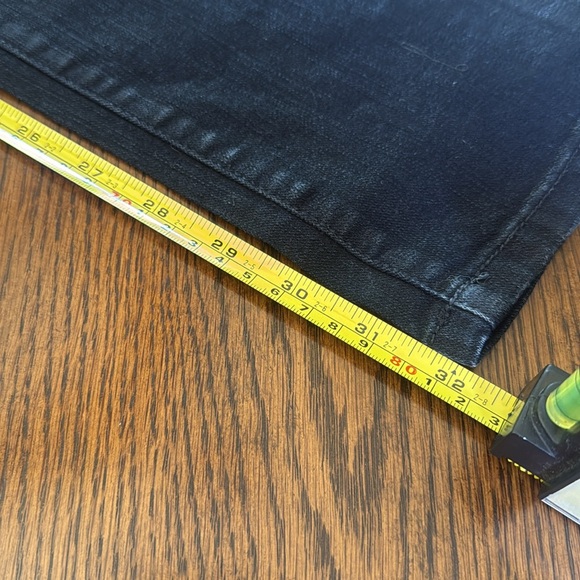 Jag jeans, black/dark denim sz 6 has stretch. NWOT, pockets Inseam 32 - Picture 5 of 16